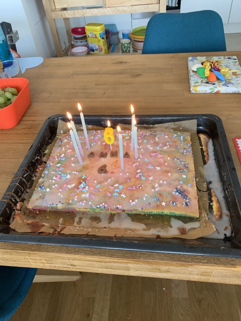 6. Geburtstag Kindergeburtstag Kuchen