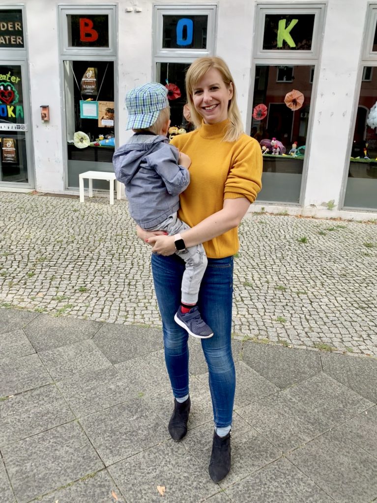 Mama und Sohn